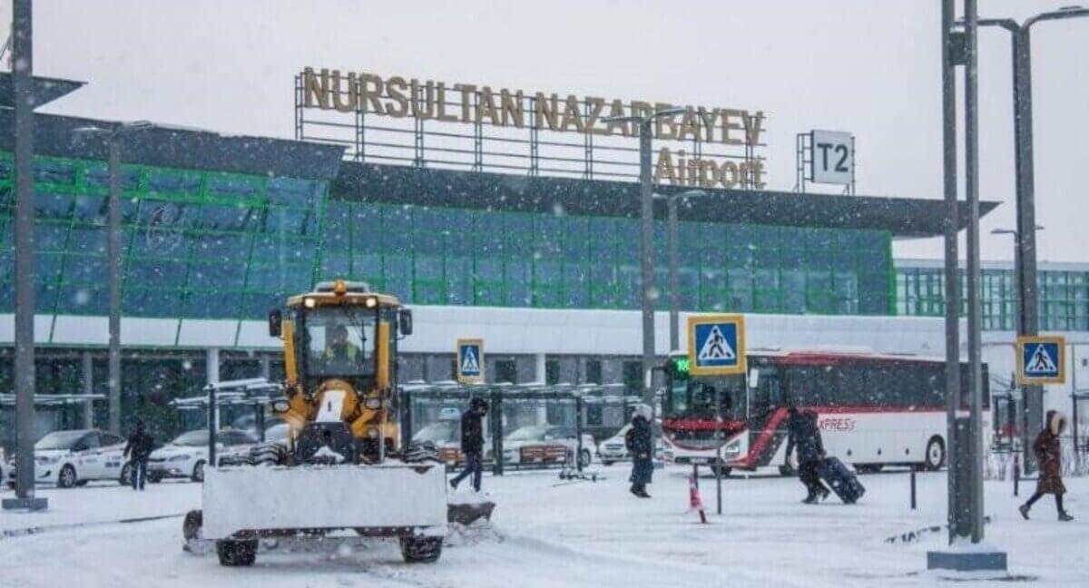 Астана әуежайында 28 рейс кешігіп жатыр