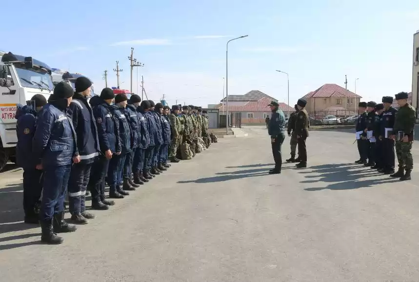 Атыраулық құтқарушылар Батыс Қазақстан облысына көмекке аттанды