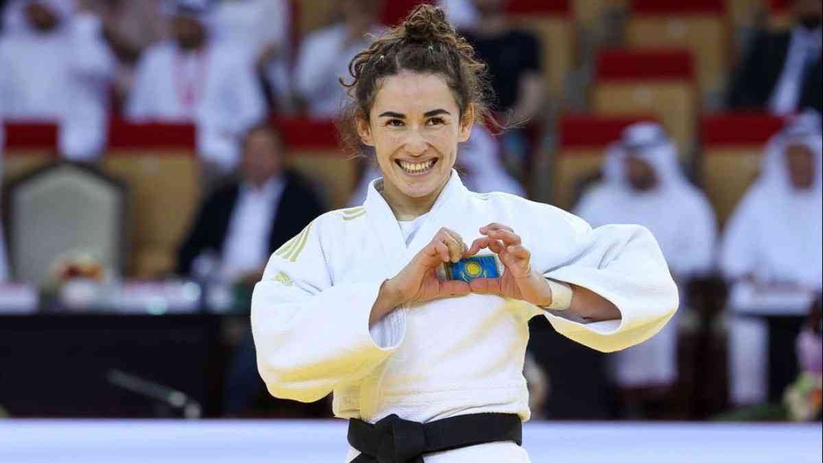 Париж олимпиадасында ел намысын қорғайтын дзюдошы Әбиба Әбужақыноваға атақ берілді