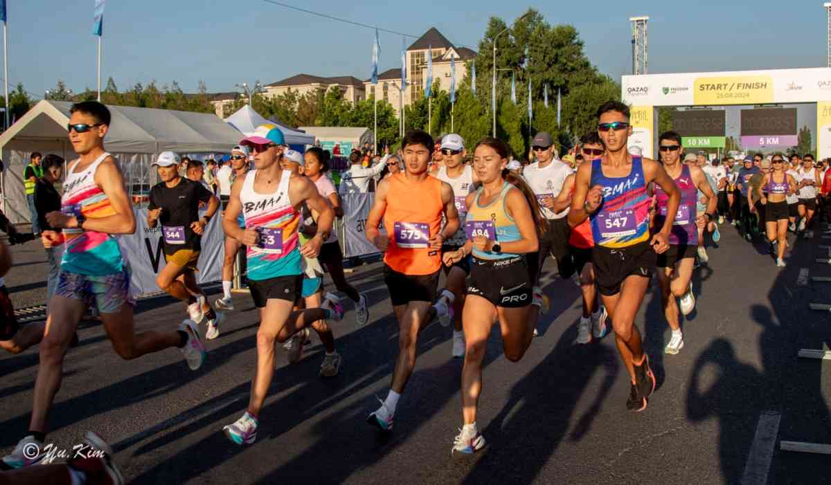 Таразда «QAZAQ MARATHON ZHAMBYL 2024» атты ауқымды марафон өтті