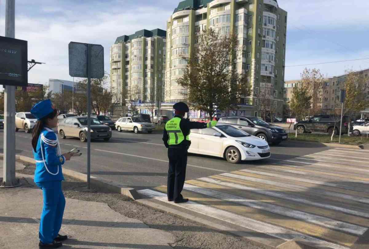 Жамбылда жаяу жүргіншілерге жол бермеген 700-ге жуық жүргізуші жауапкершілікке тартылды