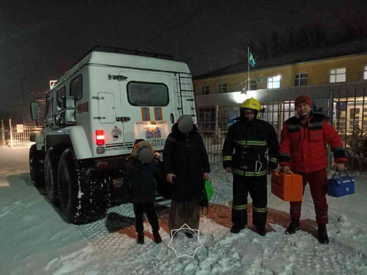 Жамбылдық құтқарушылар жеті жасар баланы ауруханаға жеткізді