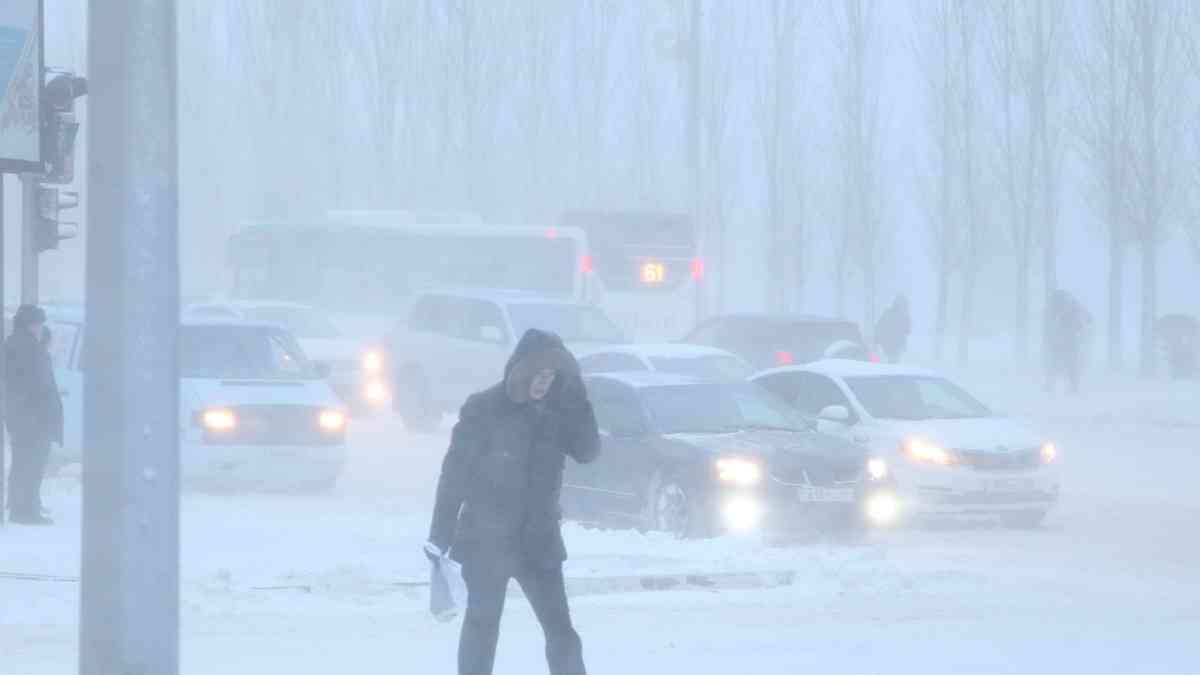 Бүгін елімізде 38 градусқа дейін аяз болады