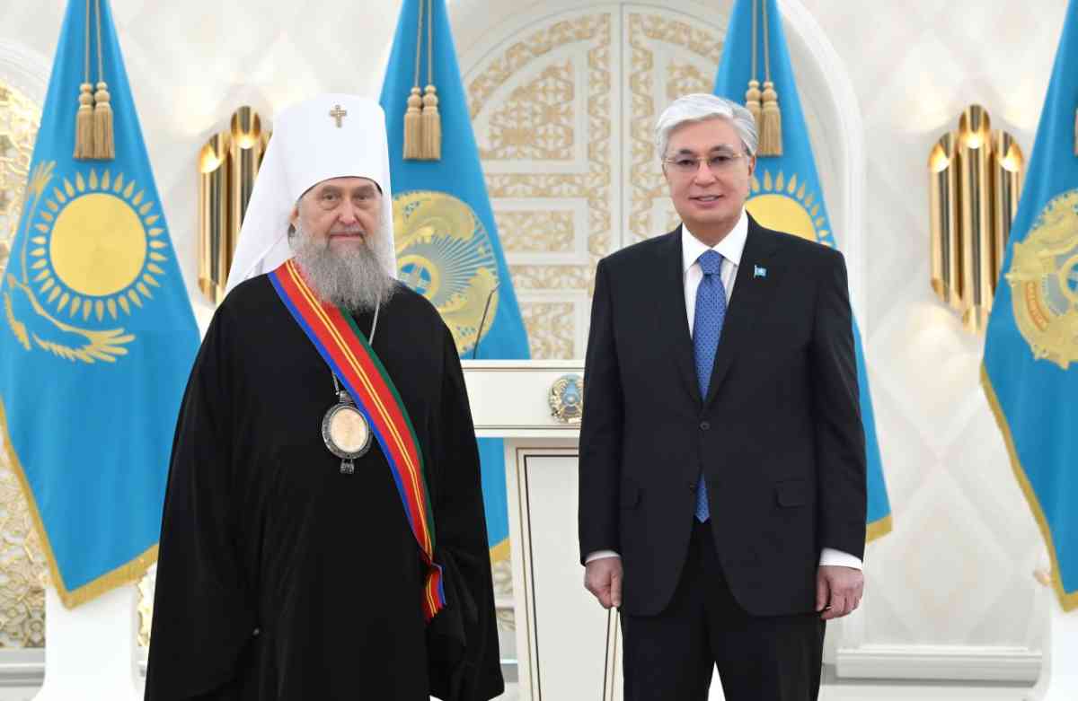 Президент Астана митрополиті Александрды I дәрежелі «Достық» орденімен марапаттады