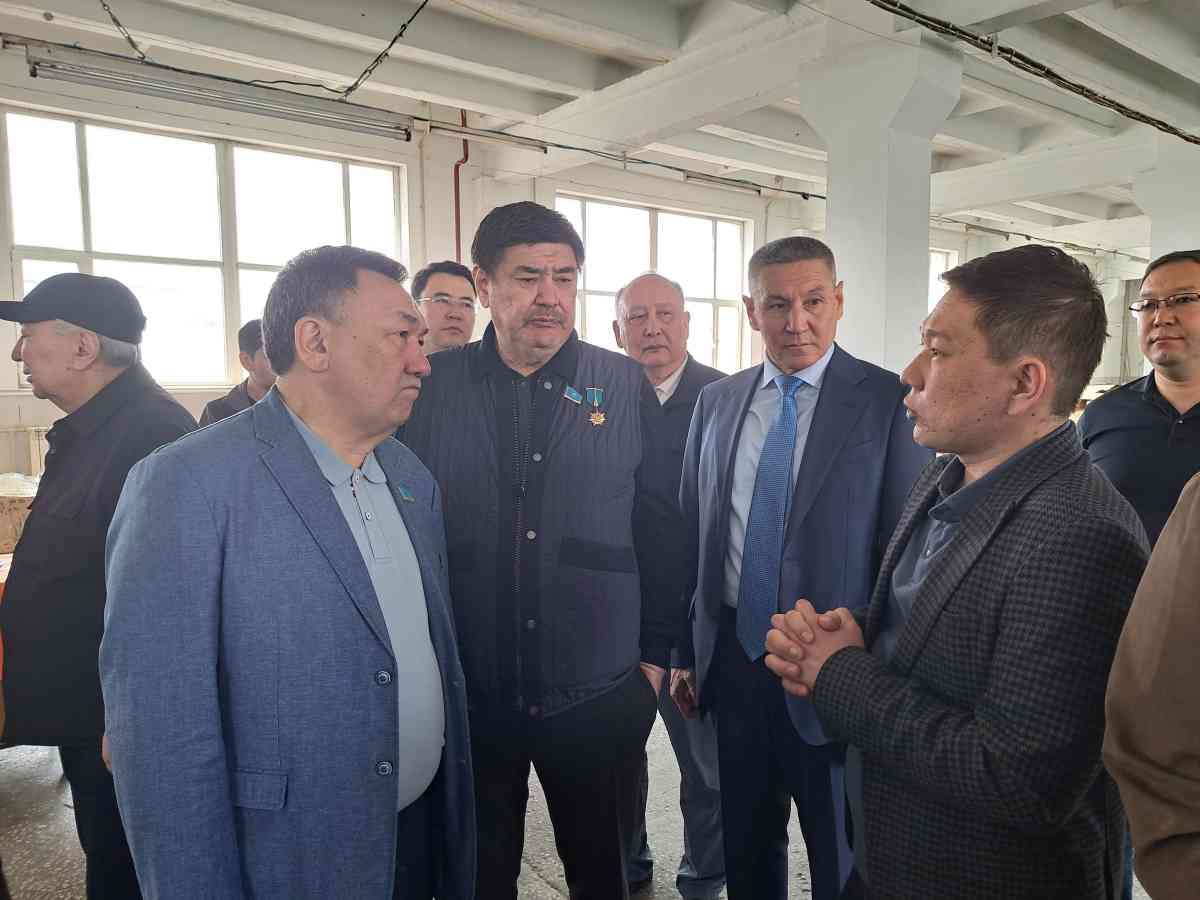 Таразда депутаттар былғары және аяқ киім шығаратын кәсіпорынның жұмысымен танысты