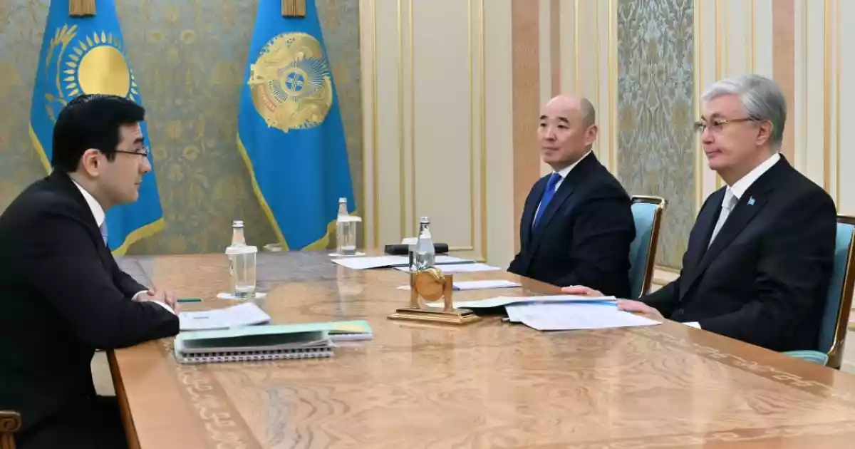 Президент «Бәйтерек» холдингінің төрағасын қабылдады