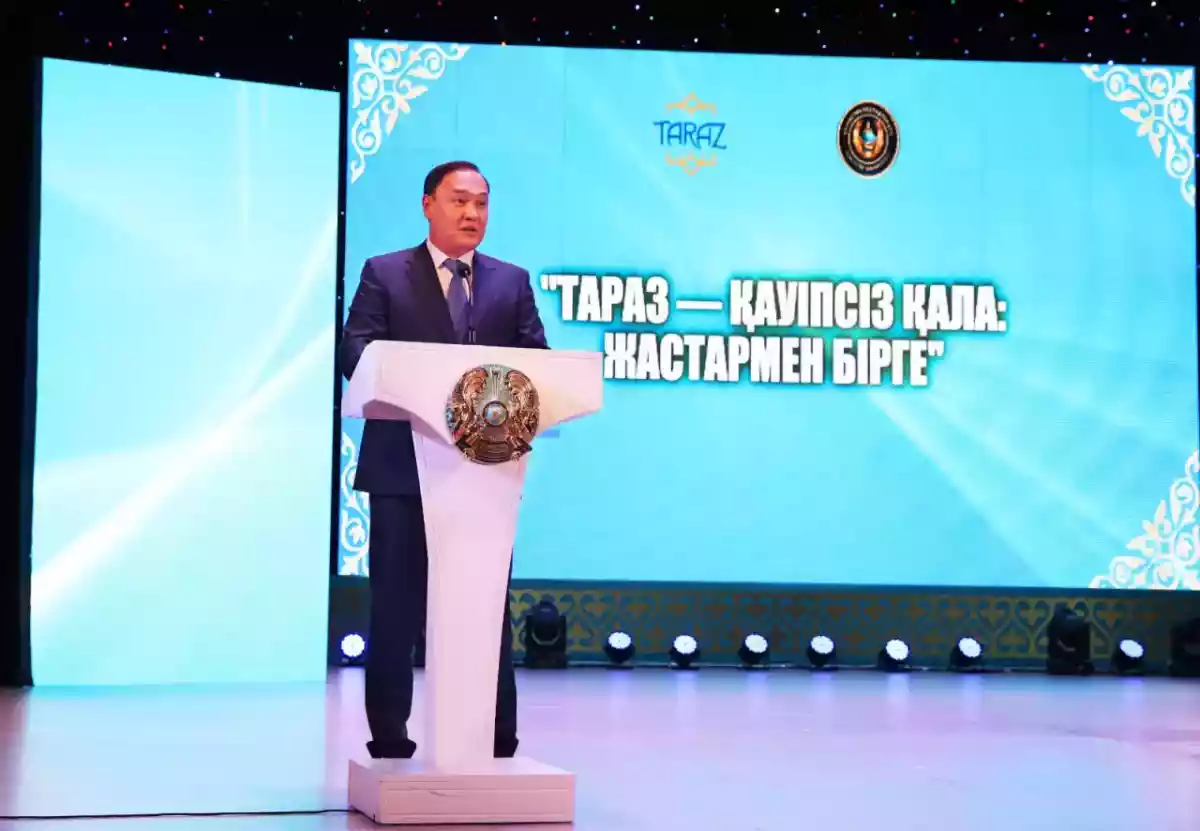 «Заң мен тәртіп» қағидаты: Таразда ауқымды іс-шара өтті