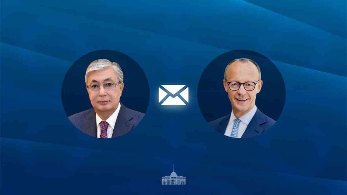 Қасым-Жомарт Тоқаев Фридрих Мерцті Германияның Федералдық Канцлері болып сайлануымен құттықтады