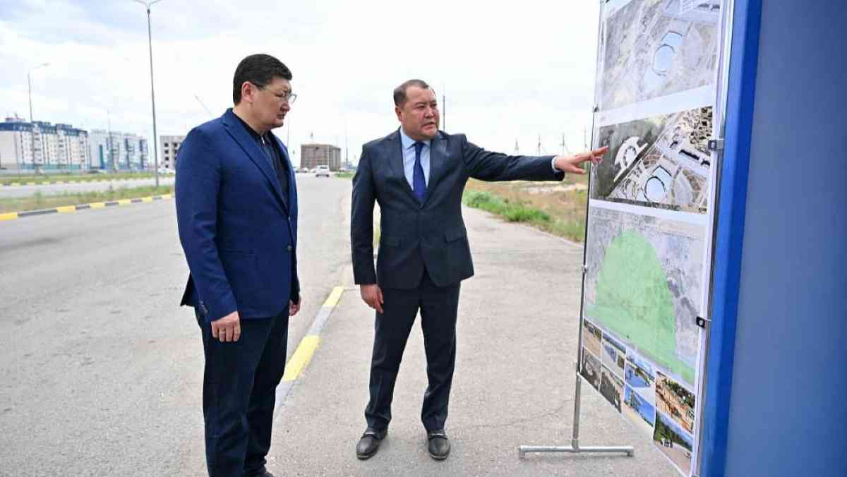 Берік Уәли: Саябақ құрылысы уақытында аяқталуы тиіс