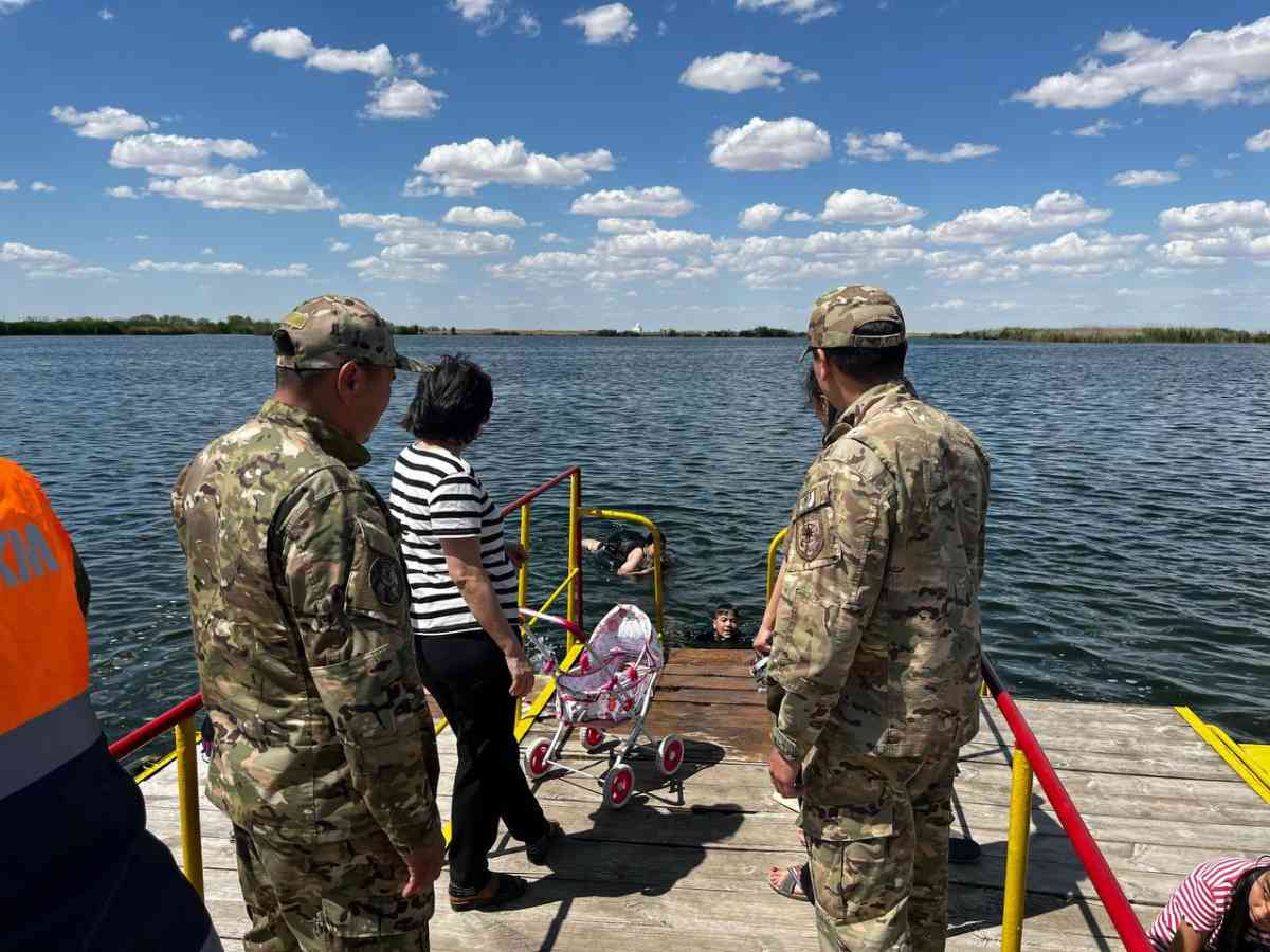 Суға шомылу мен өрт қауіпсіздігі: облыста профилактикалық шаралар жалғасуда