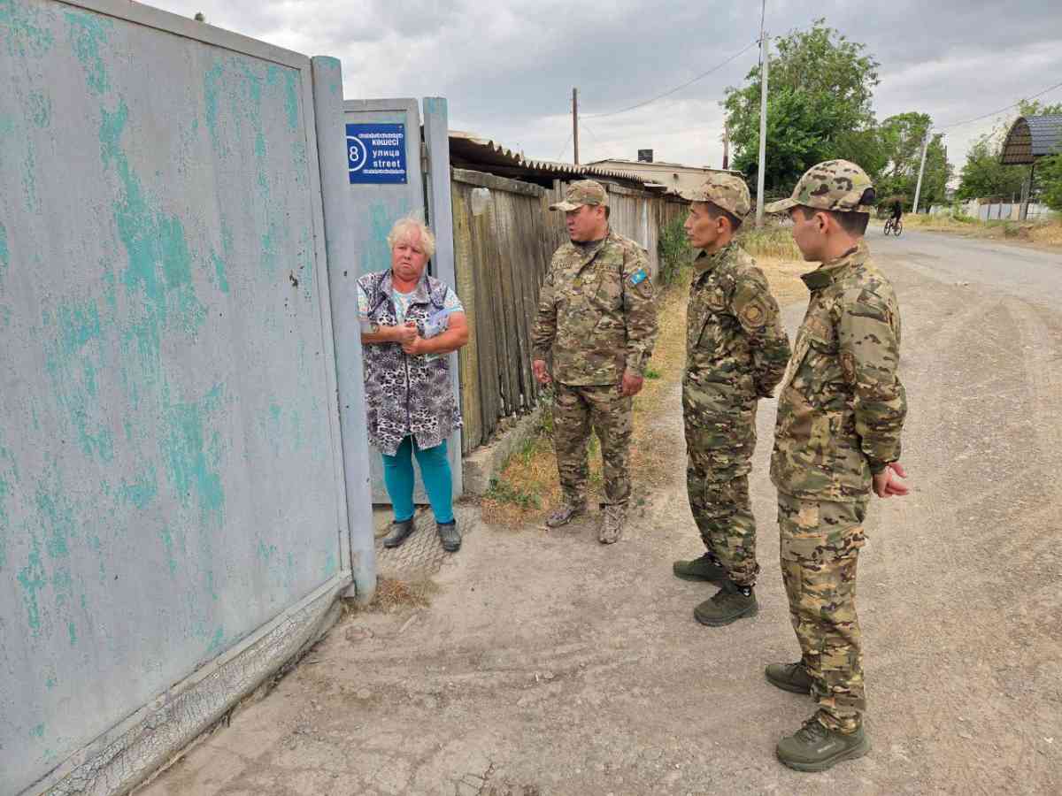 Тараз қаласында өрт қауіпсіздігі мәселелері бойынша профилактикалық рейд өтті