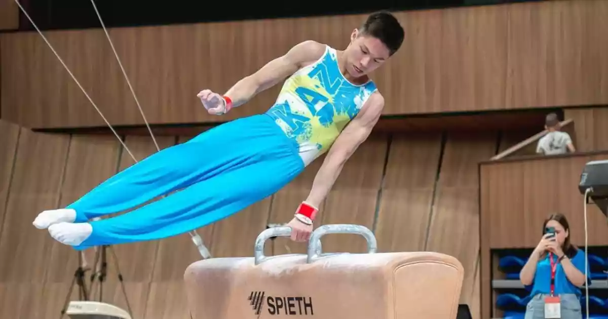 Қазақстандық гимнастар Словениядағы Challenge Cup кезеңінің финалына өтті