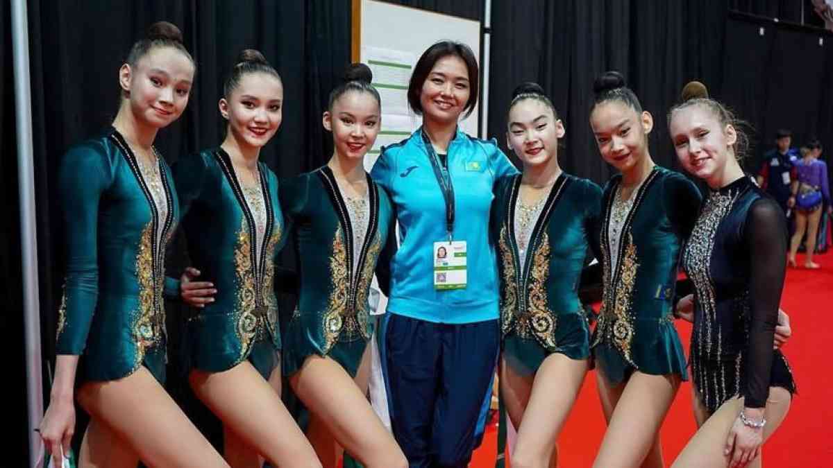 Қазақстан құрамасы көркем гимнастикадан Азия чемпионатында алтын жеңіп алды