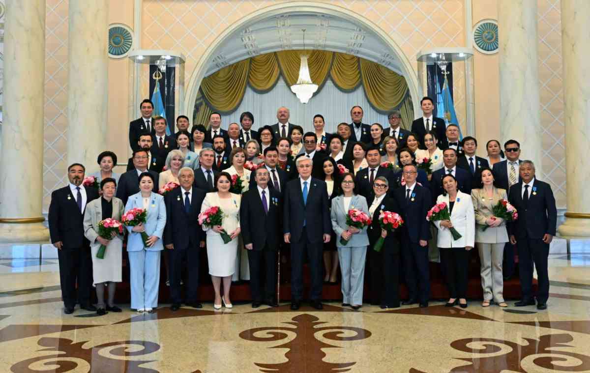 Президент мәдениет саласының қызметкерлерін наградтады