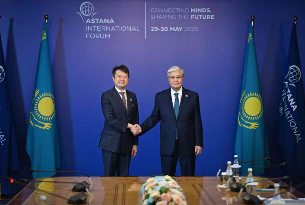 Президент Дүниежүзілік зияткерлік меншік ұйымының бас директоры Дарен Тангты қабылдады