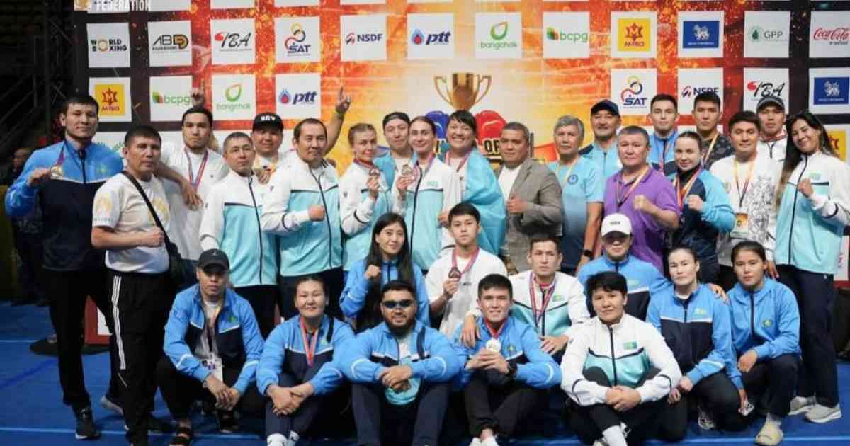 Thailand Open: Қазақстан құрамасы 12 жүлдемен оралды