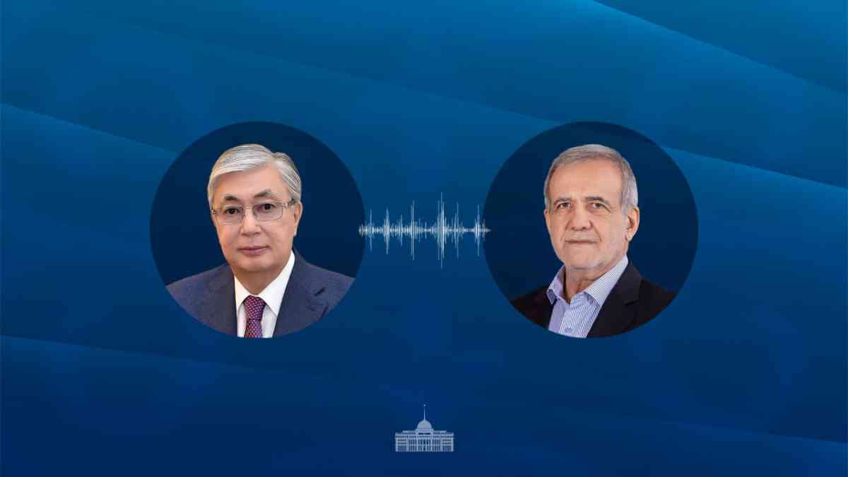 Қасым-Жомарт Тоқаев Иран Президентімен телефон арқылы сөйлесті