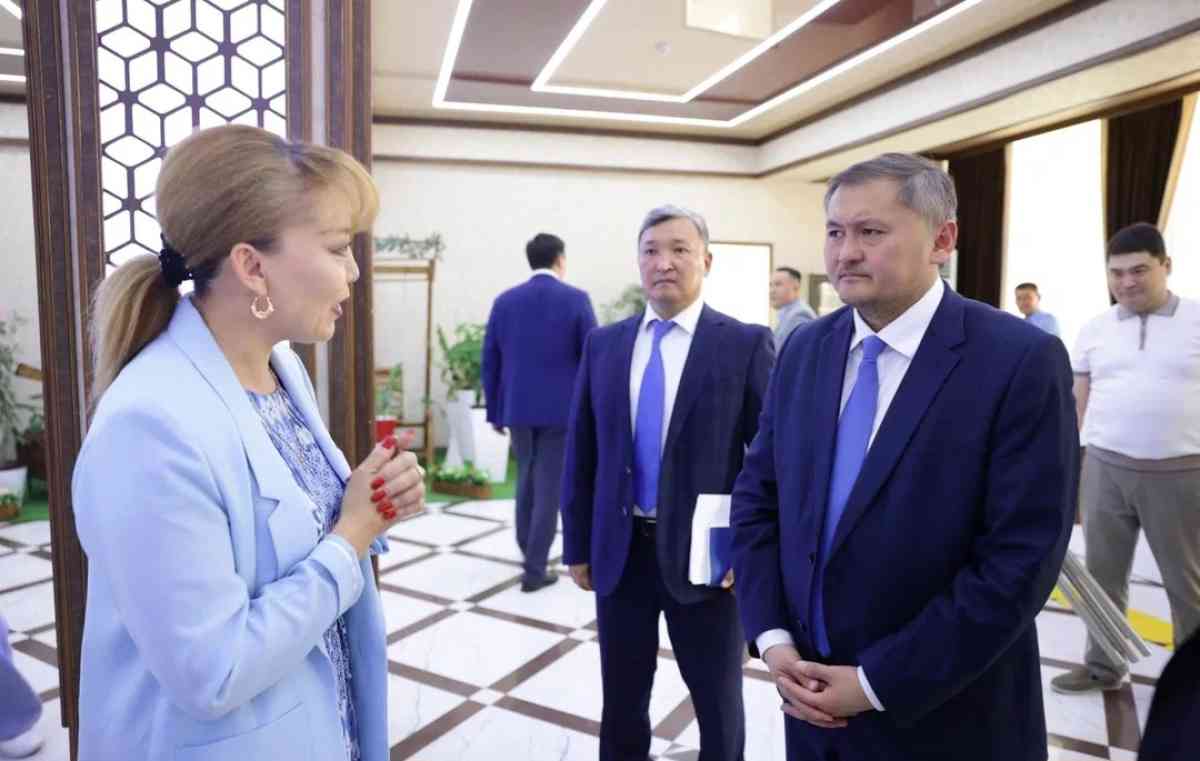 Саясат Нұрбек Жамбыл облысына келді
