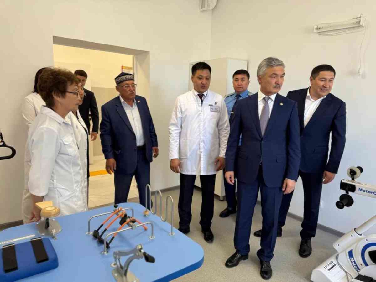 Қордай ауданында қайтарылған активтер есебінен ауылдық дәрігерлік амбулатория ашылды