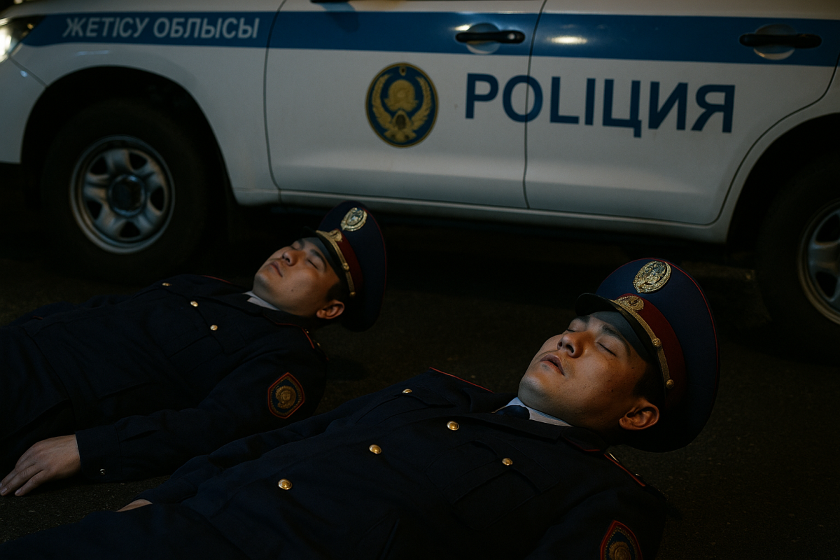 Жетісуда екі полицей қызмет бабында көз жұмды