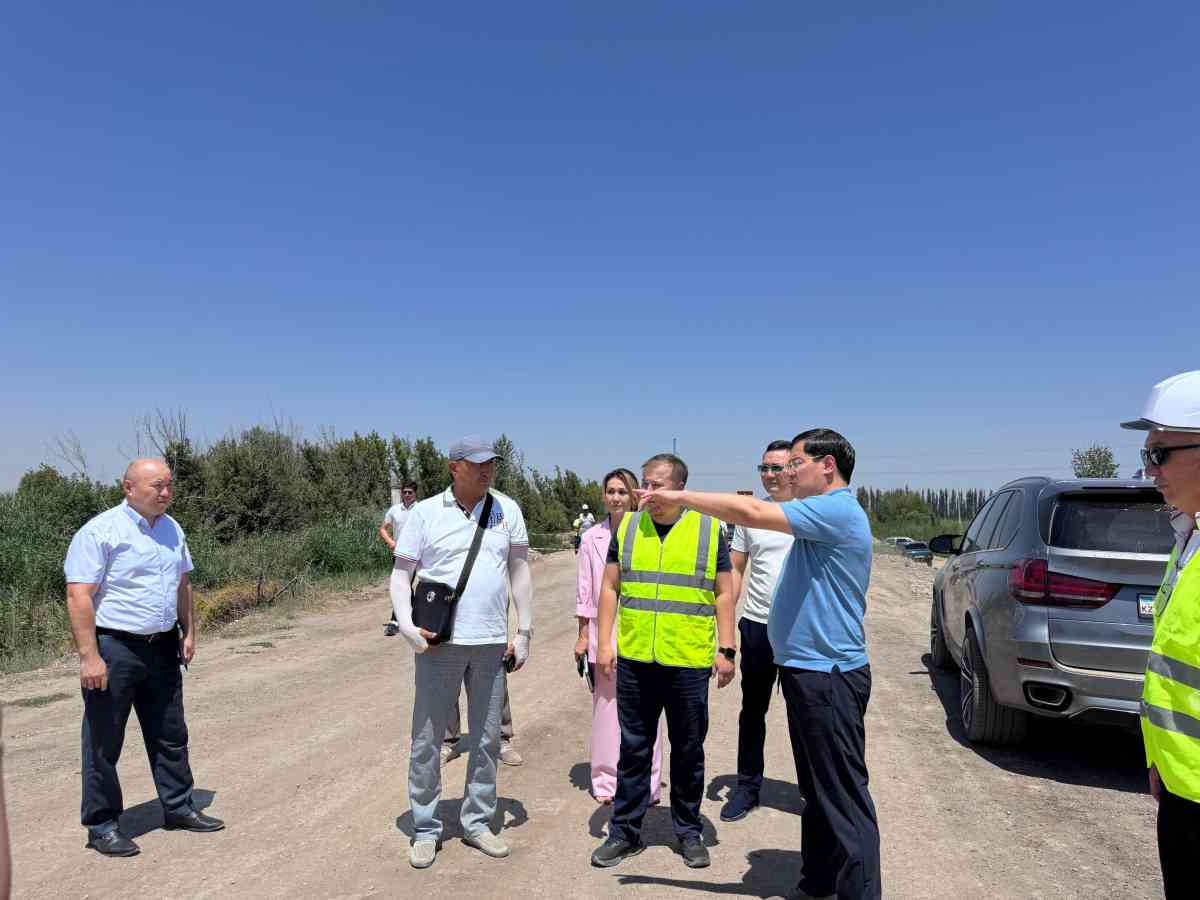 Депутат Олжас Құспеков Жамбыл облысына жұмыс сапарымен келді