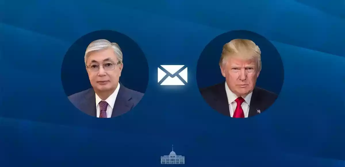 Президент Дональд Трампқа көңіл айту жеделхатын жолдады