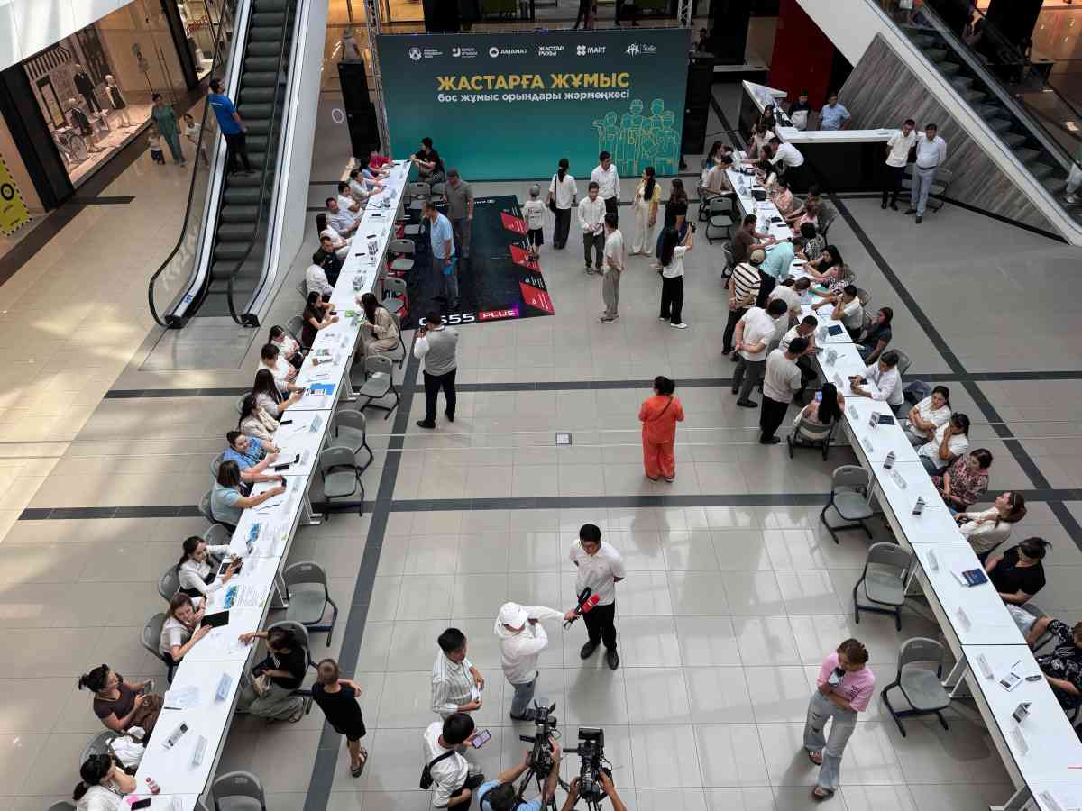 Таразда жастарға арналған еңбек жәрмеңкесі өтті