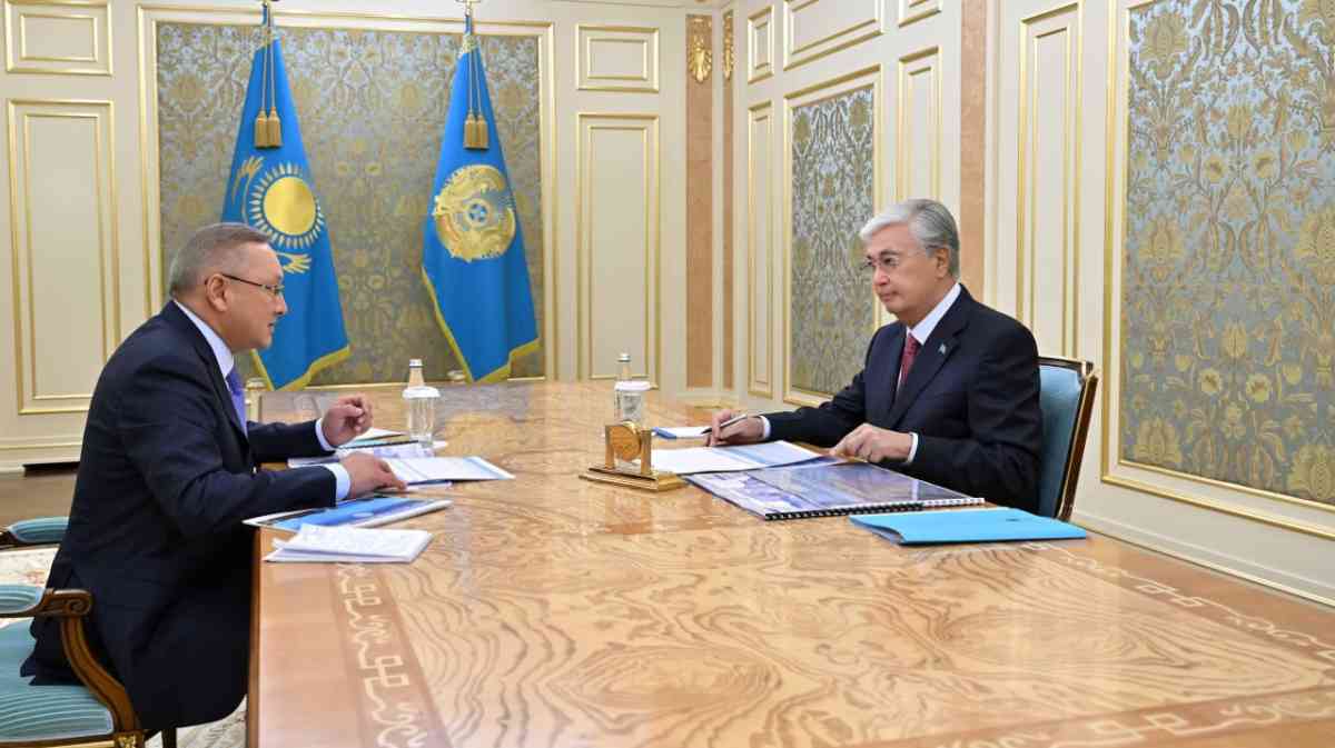 Президент Жетісу облысының әкімі Бейбіт Исабаевты қабылдап, өңірдің даму жоспарымен танысты