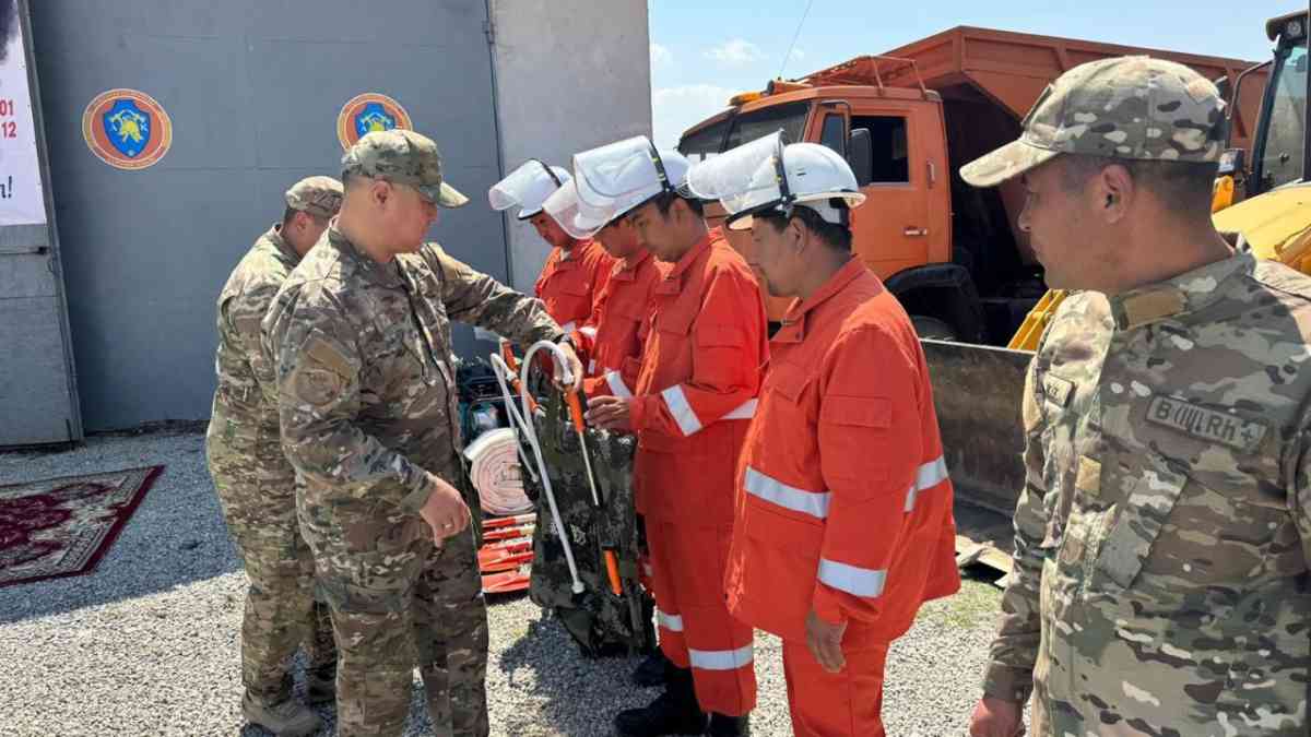 Қордай ауданында өрт сөндіру бекеті жаңартылды