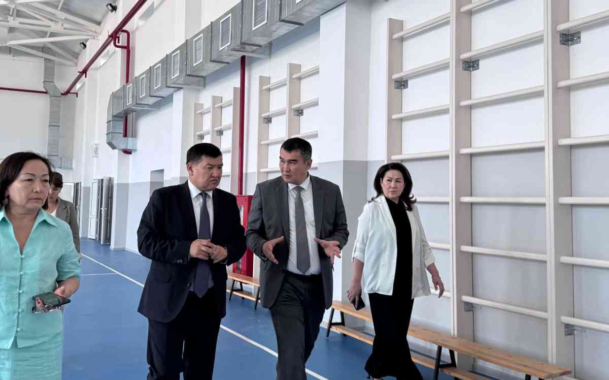 «Дарын» лицейі жаңа ғимаратқа көшеді: Серік Сәлемов жаңа нысанның құрылысымен танысты