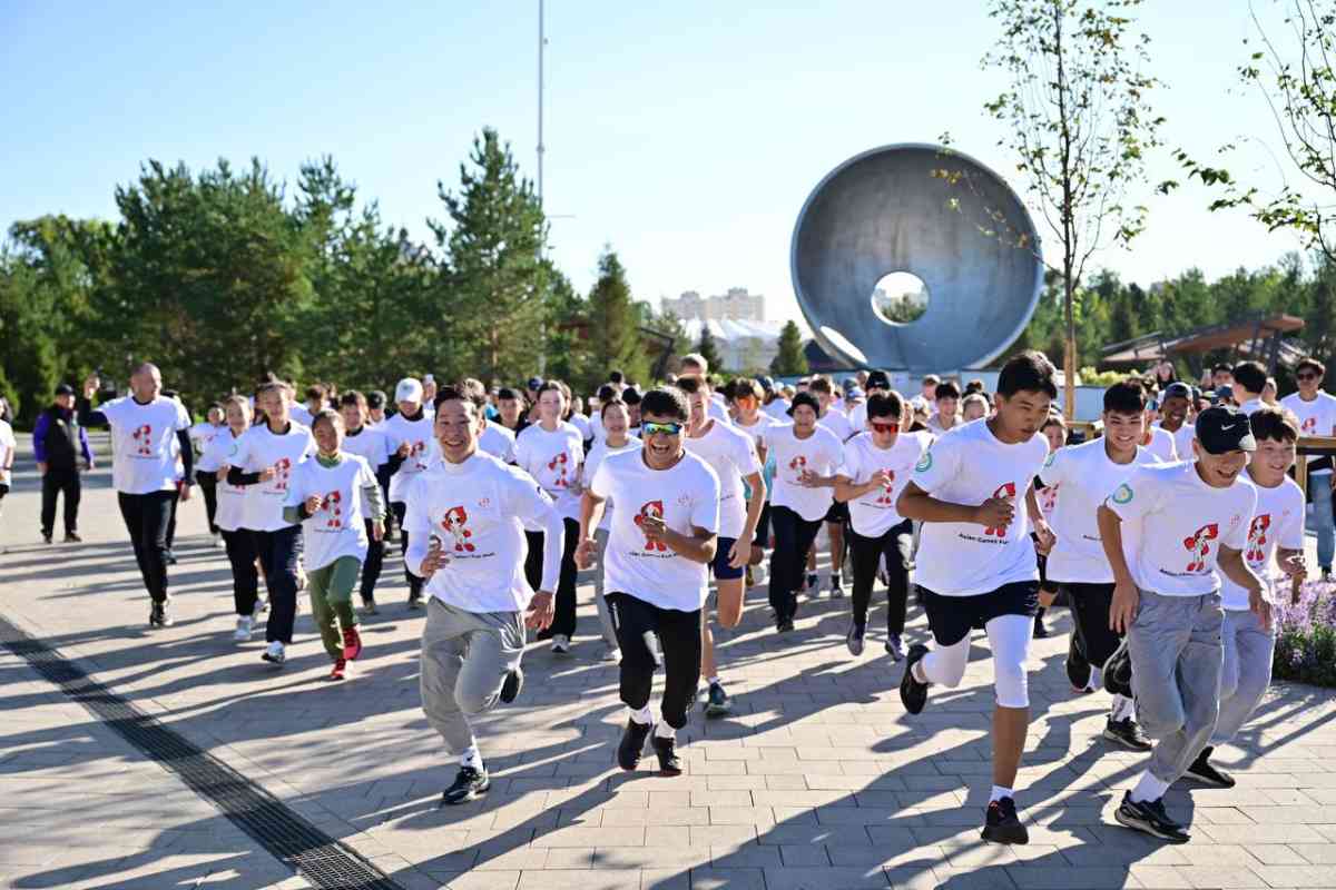 Астанада «Азиада-2026 Fun Run» символдық жүгіруі өтті