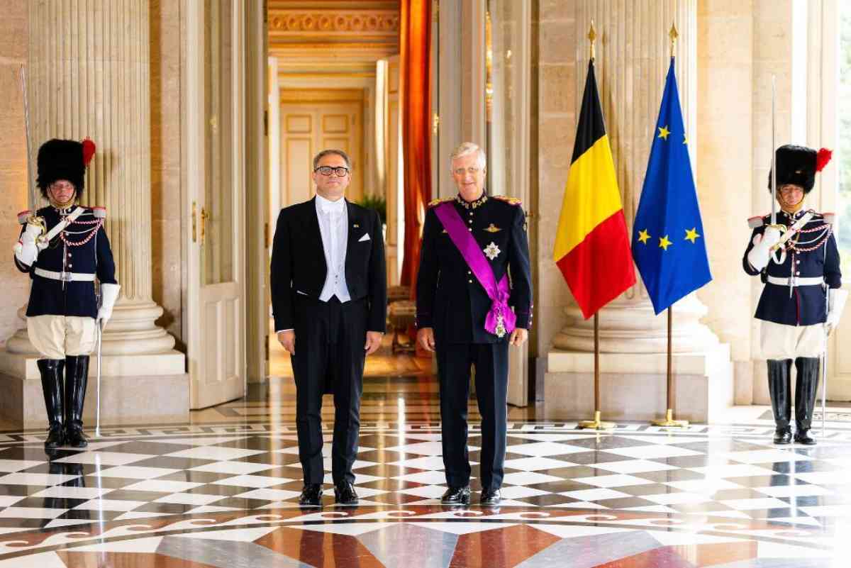 Қазақстан Елшісі Роман Василенко Бельгия Королі Филиппке сенім грамоталарын тапсырды