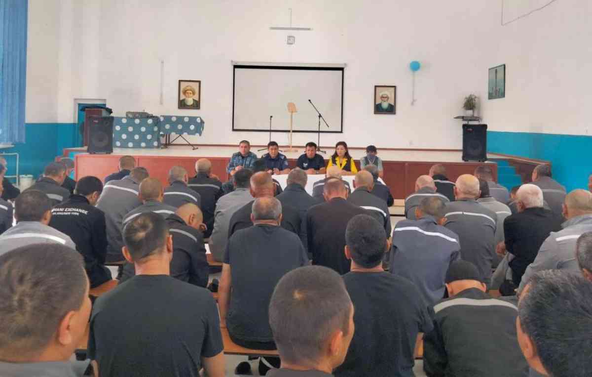 Тараздағы түзеу мекемесінде нашақорлыққа қарсы іс-шара өтті