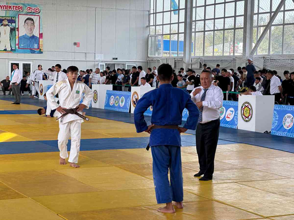 Жуалыда жасөспірімдер арасында дзюдодан облыс чемпионаты басталды