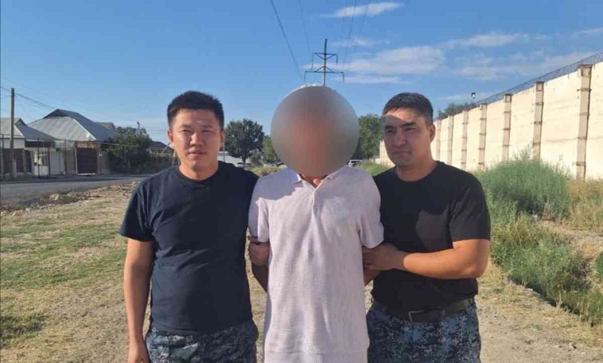 Тараздағы түзеу мекемесіне зат лақтырмақ болған азамат ұсталды