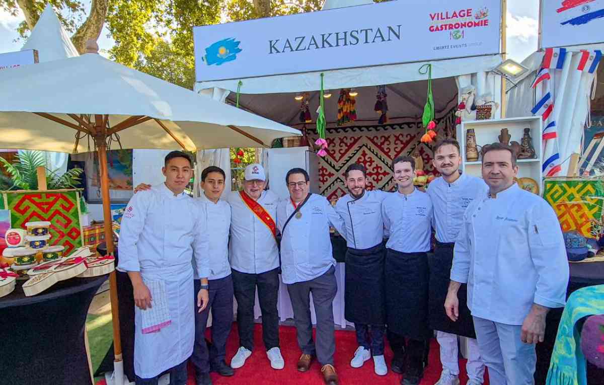 Париждегі халықаралық фестивальде Қазақстан павильоны көпшілікті тамсандырды