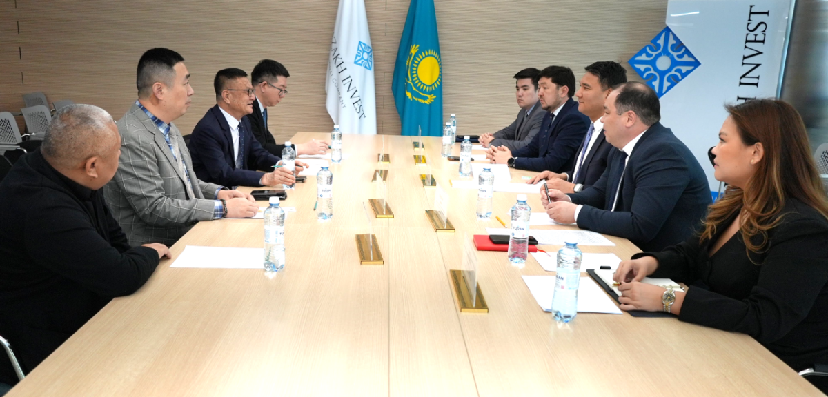 Қытайлық инвестор Қазақстанда техникалық қарасора мен ет өңдеу жобаларын іске асыруға ниетті