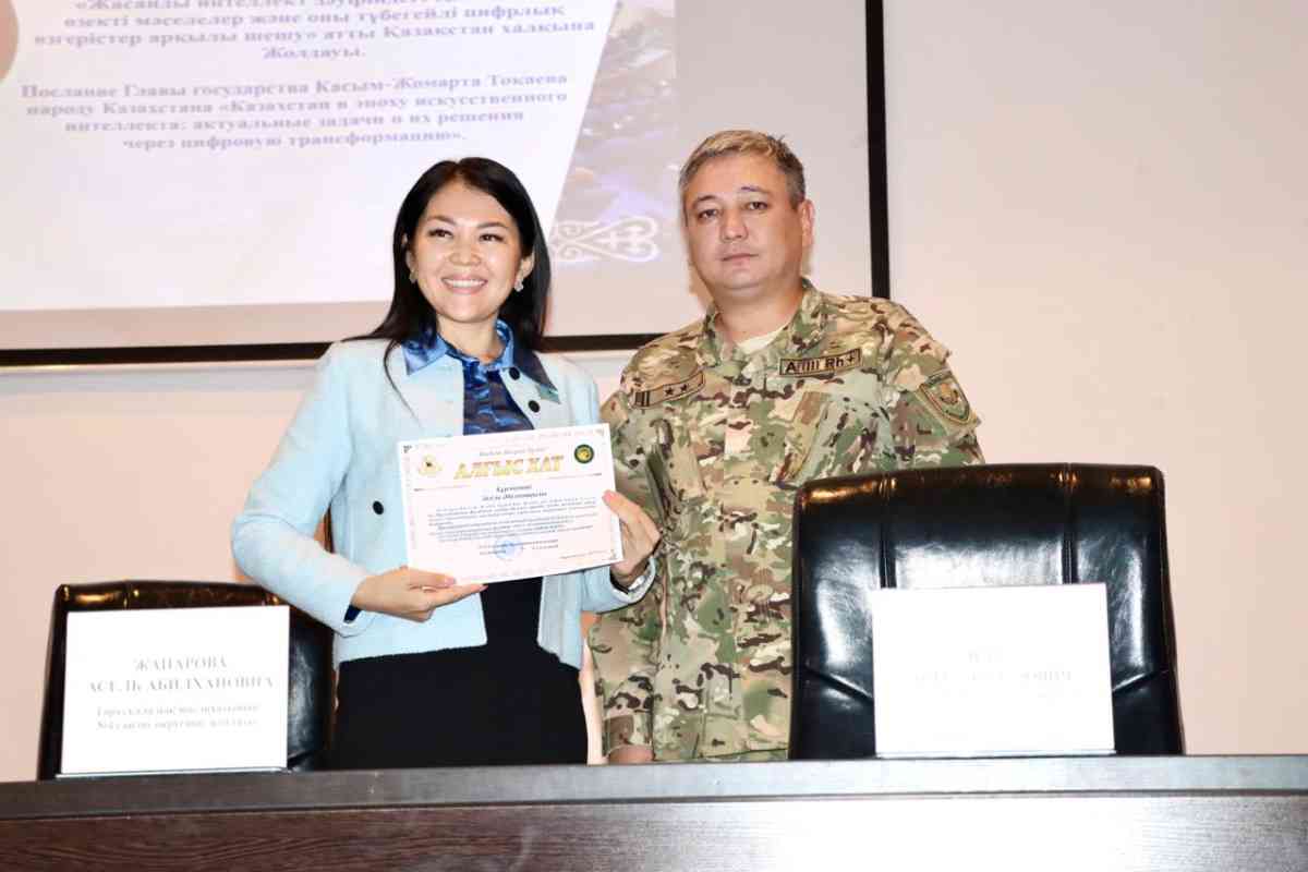 5513 әскери бөлімінде Президент Жолдауы талқыланды