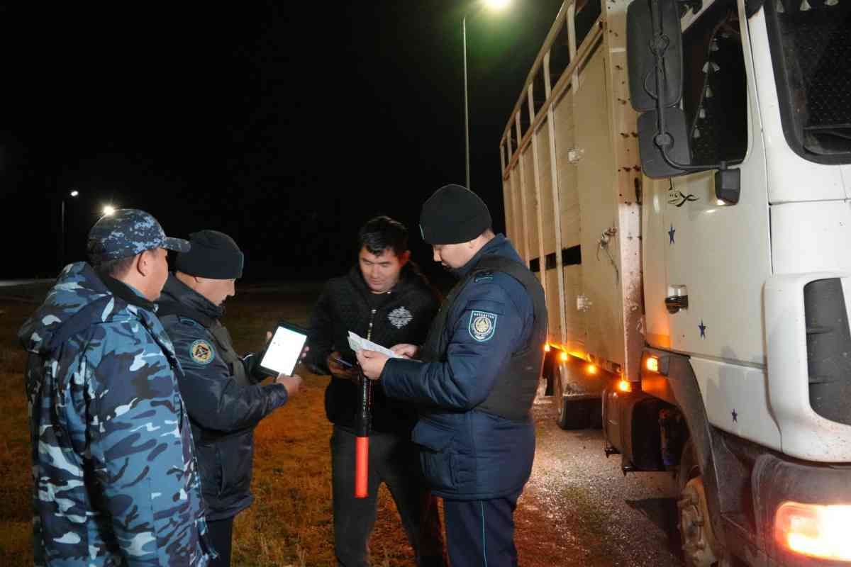 Қарағанды облысында мал ұрлығының алдын алу мақсатында мобильді бекеттер қойылды