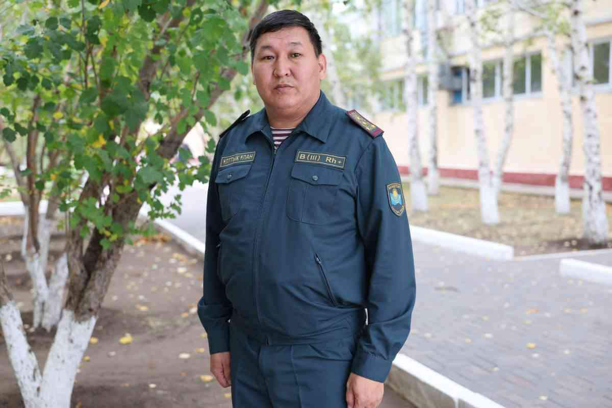 Ұлттық ұланның офицері екінші рет адам өмірін сақтап қалды