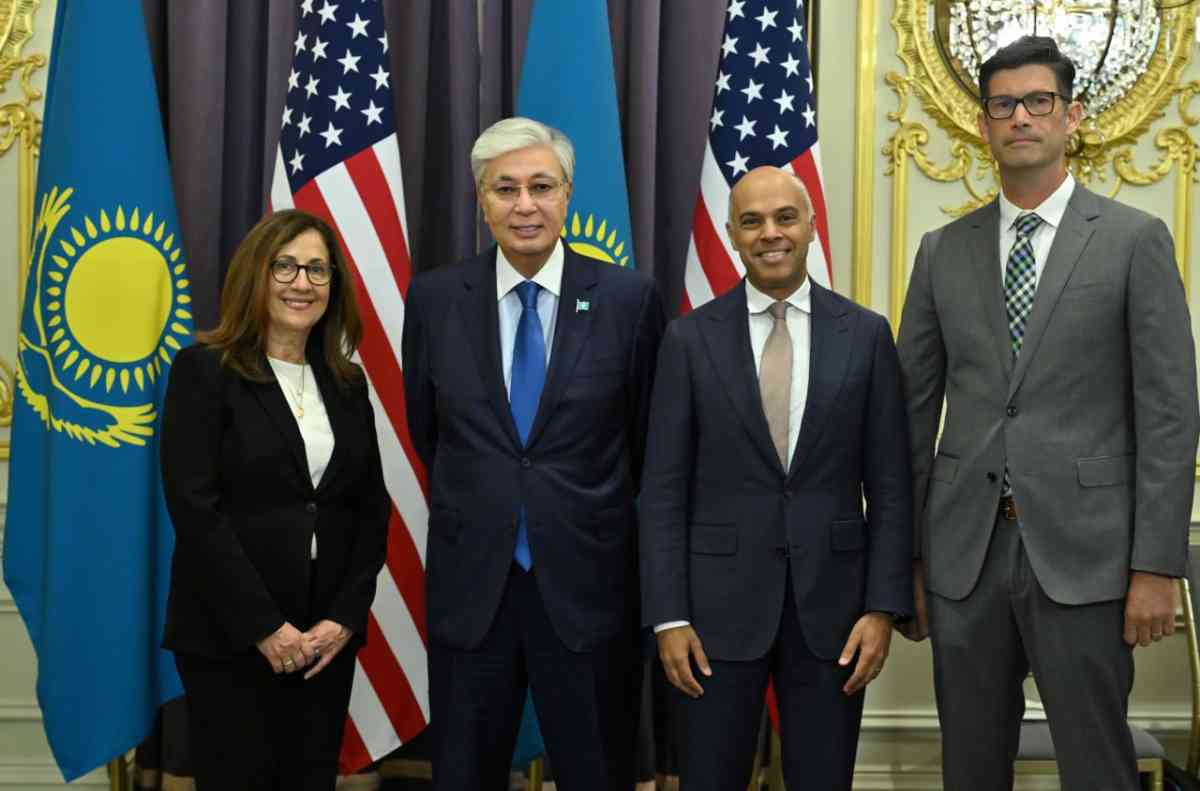 Президент ETS компаниясының президенті және бас атқарушы директоры Амит Севакты қабылдады