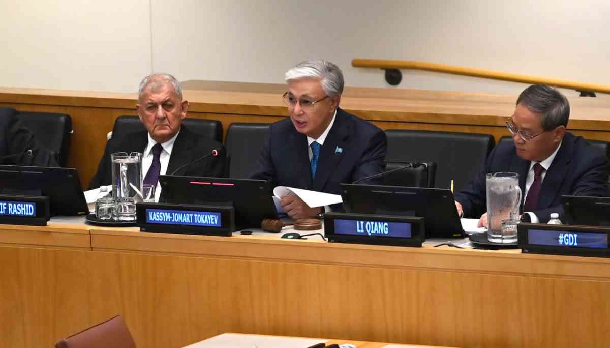 Қасым-Жомарт Тоқаев Қытайдың жаһандық бастамасы жөніндегі жоғары деңгейдегі кеңесте сөз сөйледі