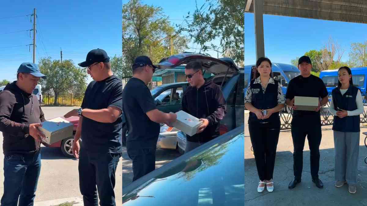 "Есірткісіз болашақ": Таразда жүргізушілер арасында әлеуметтік эксперимент өтті