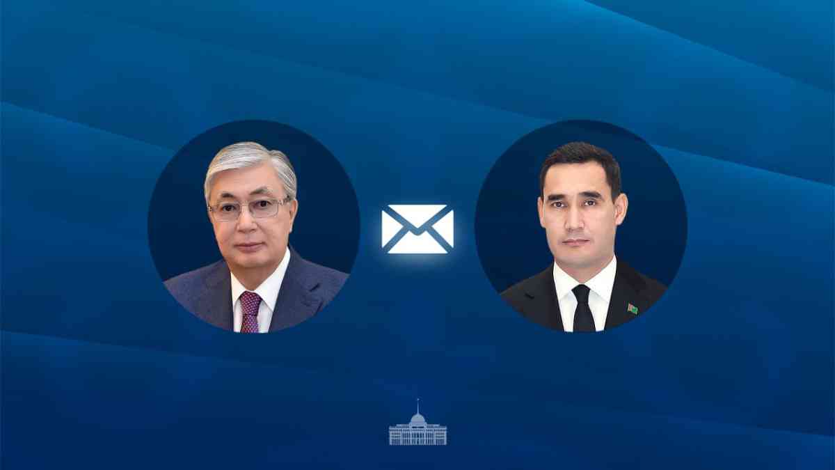 Тоқаев Түрікменстан Президентін Тәуелсіздік күнімен құттықтады
