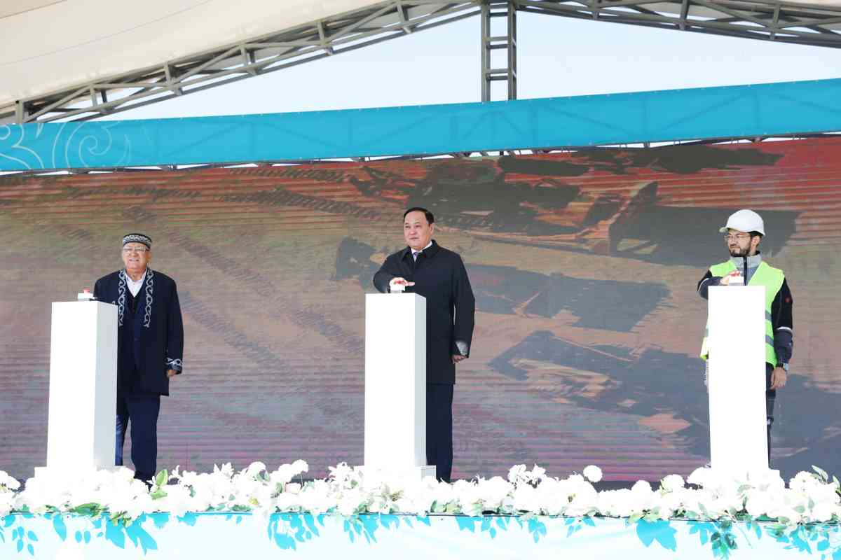 Жамбылда жылына 500 мың тонна кен өндіретін комбинаттың құрылысы басталды