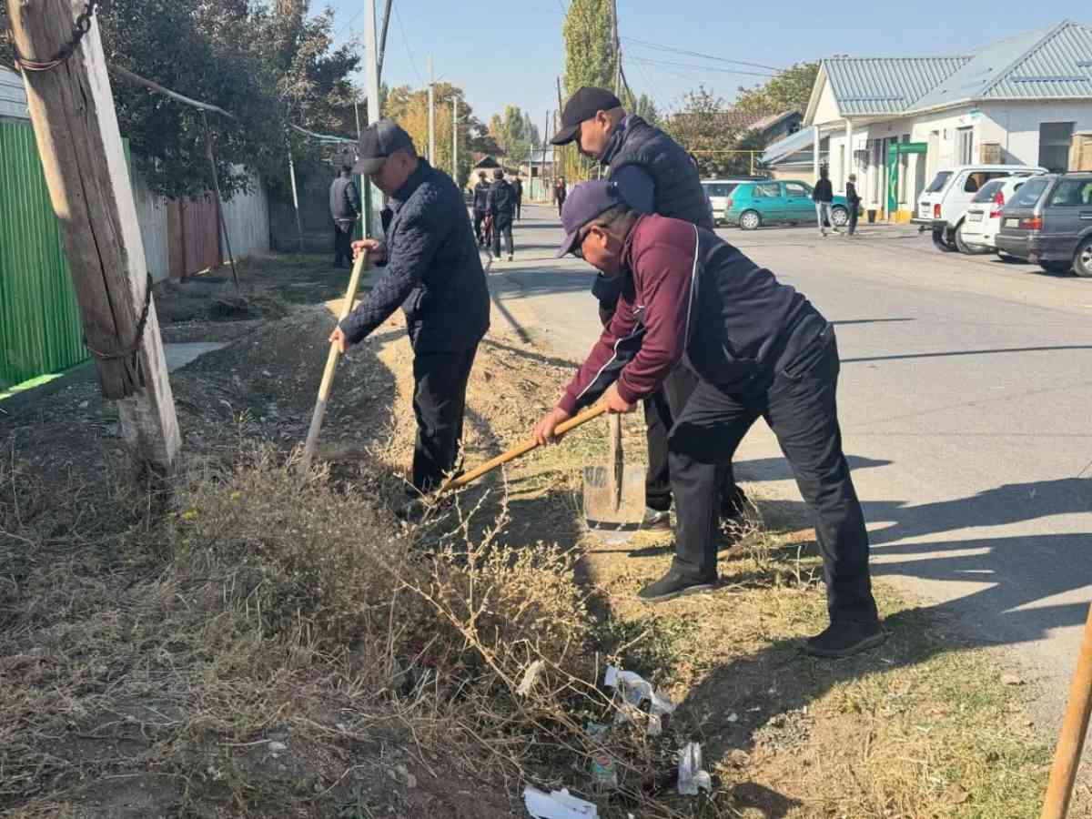 Жуалылықтар жалпы ұлттық экологиялық акцияға қатысты