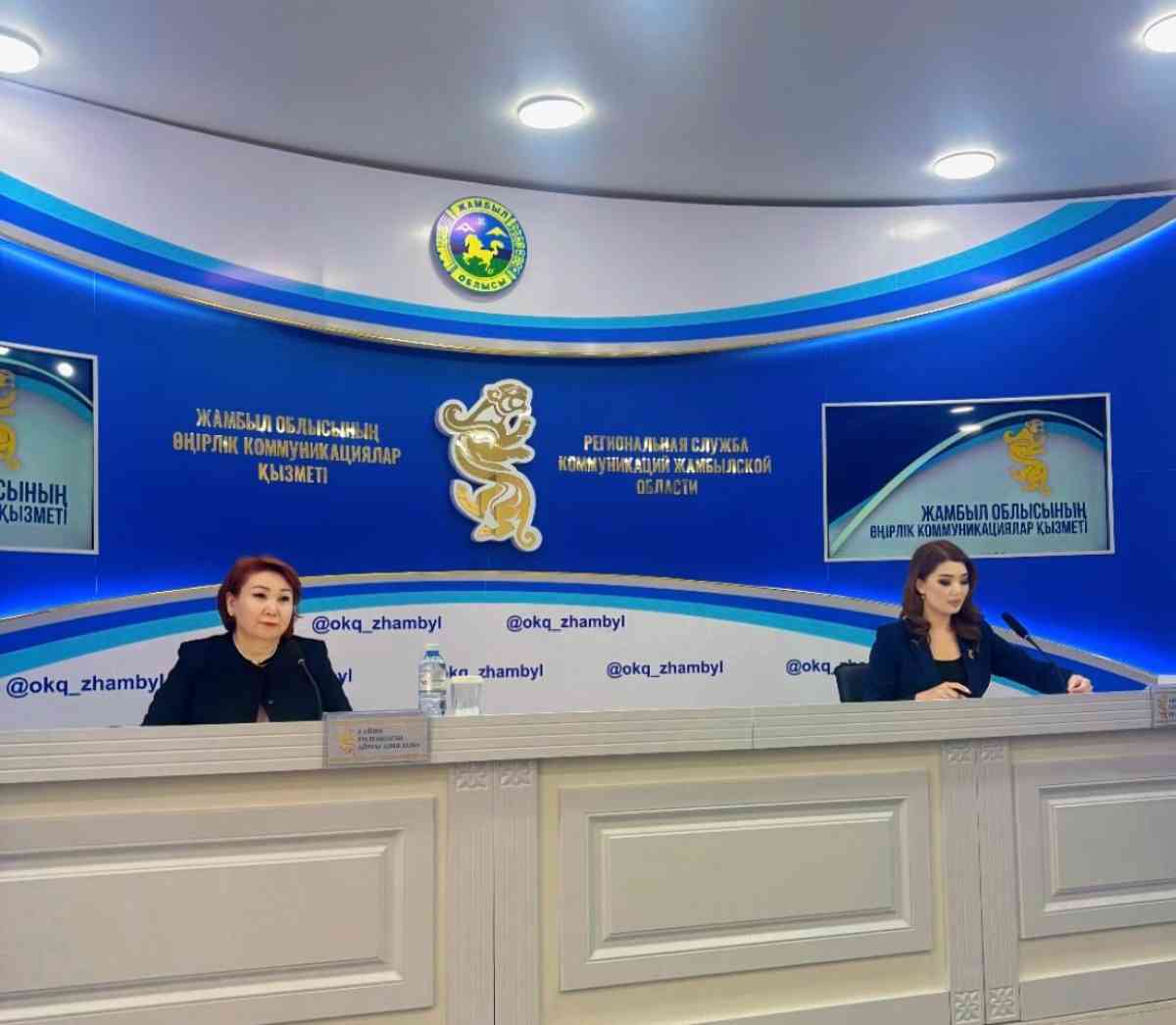 Жамбыл облысында МӘМС жүйесі аясында атқарылған жұмыстарға арналған брифинг өтті