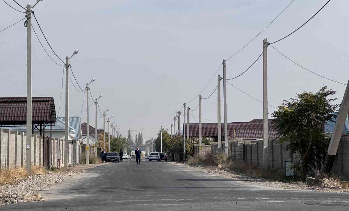 Тараздағы Тектұрмас алабында инфроқұрылым мәселесі толық шешілді