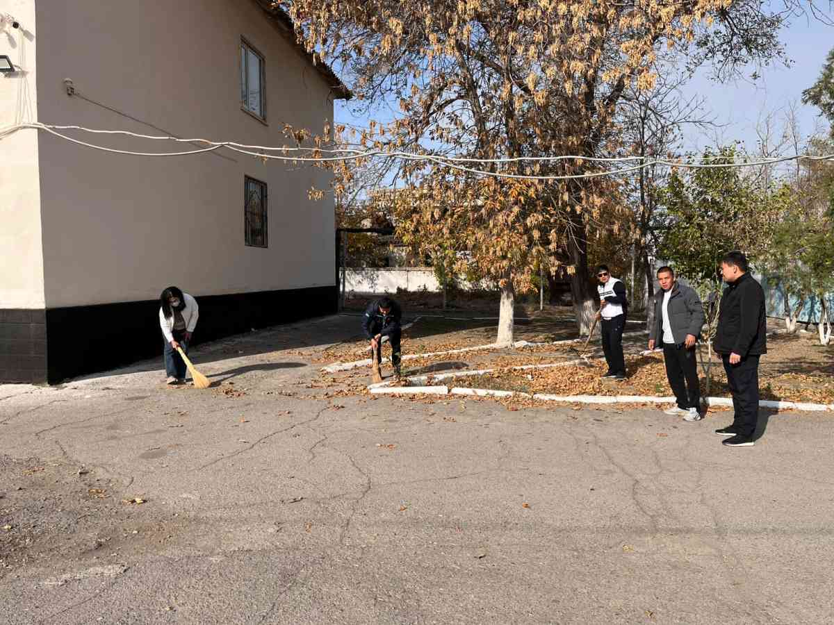 Тәртіп - тазалықтан басталады