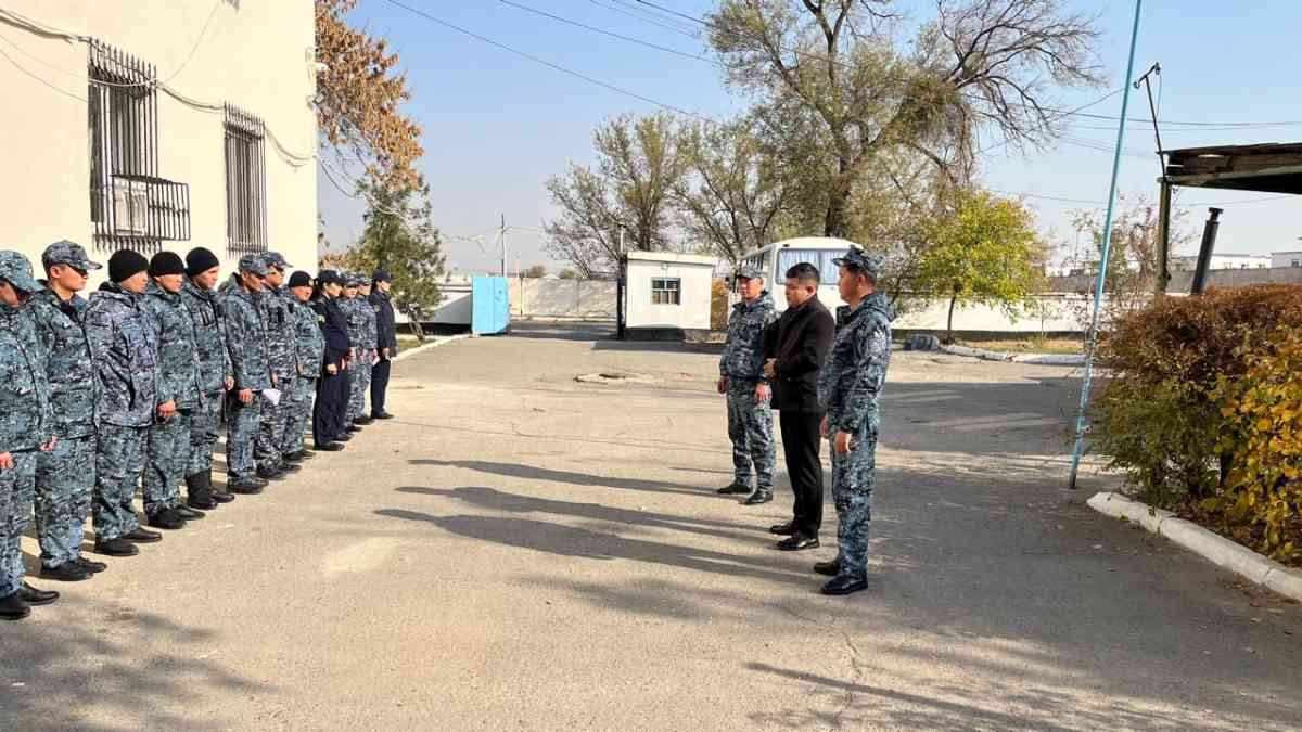 "Сыбайлас жемқорлық пен азаптауға жол жоқ": Жеке құраммен түсіндірме жұмыстары жүргізілді